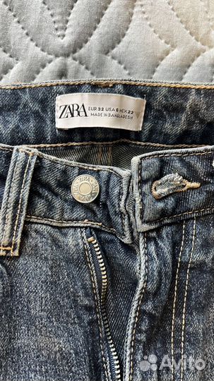 Джинсы zara 32 размер