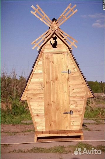 Дачный туалет с установкой Я292