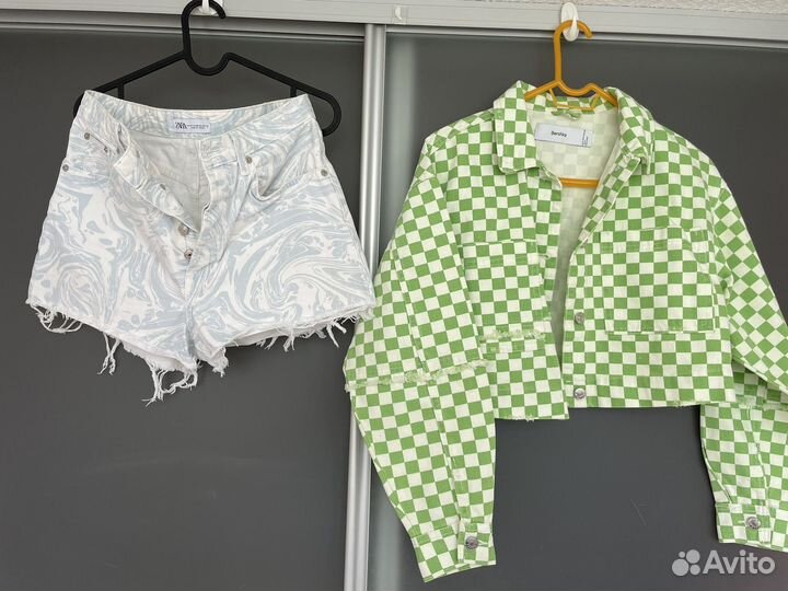 Шорты и джинсовая куртка