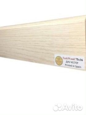 Плинтус Teckwood 2150-16-76 мм мдф дуб честер