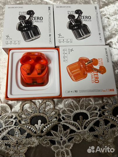 Наушники Borofone zero cables