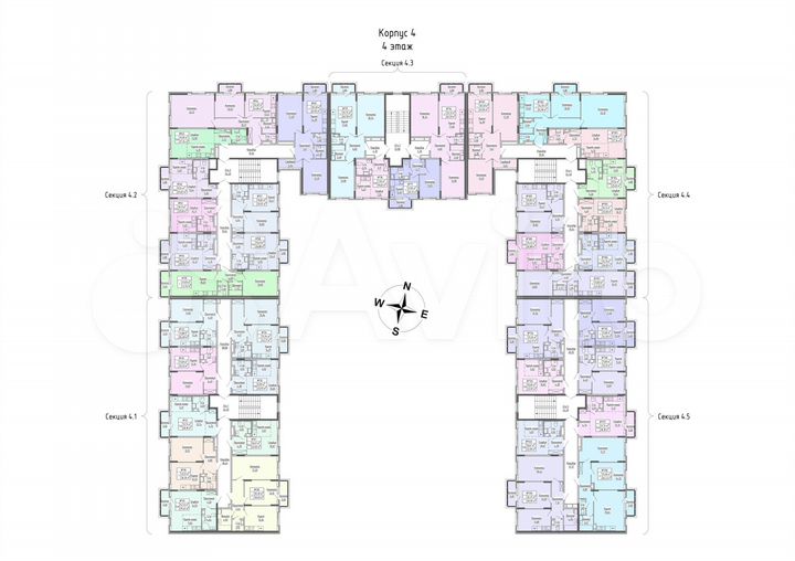 Квартира-студия, 19,6 м², 4/4 эт.