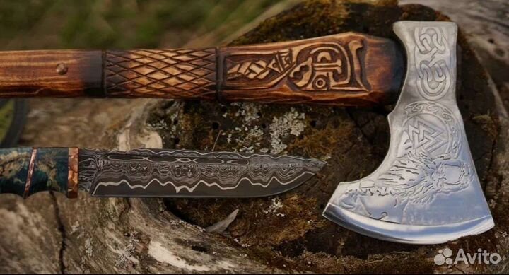 Топор кованый Берсерк валочный