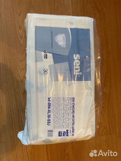 Памперсы для взрослых seni 4