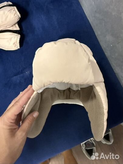 Шапка и варежки детские