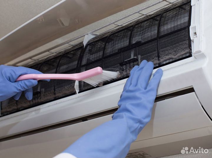 Чистка ремонт обслуживание кондиционеров