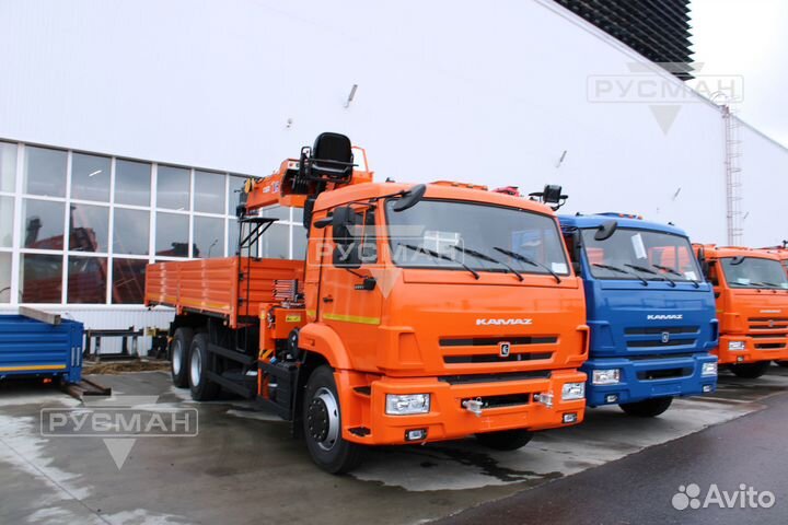 КамАЗ 65115 с КМУ, 2023