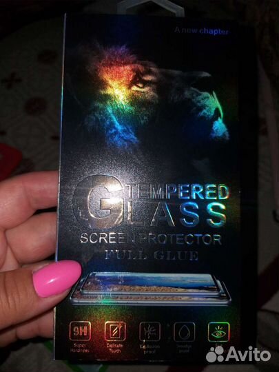 Защитное стекло на samsung galaxy A6+ (2018)