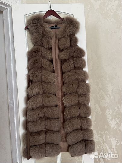 Меховая жилетка писец