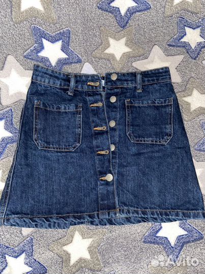 Юбка джинсовая