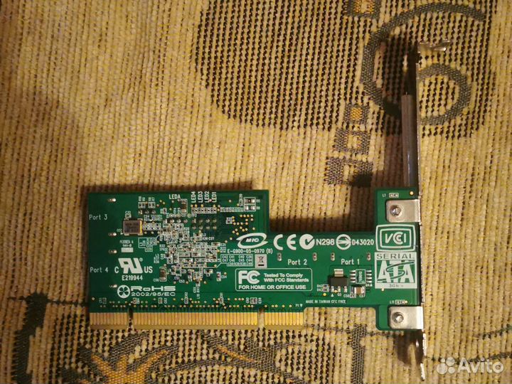 PCI 4-port Promise sata300 TX4