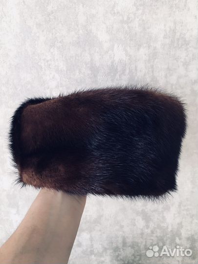 Шапка женская норковая кубанка