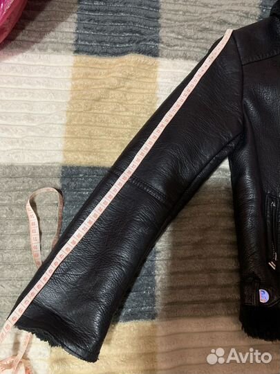 Куртка дубленка для девочки