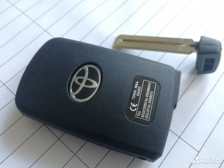 Новый ключ Toyota Highlander Хайлэндэр BH1EW