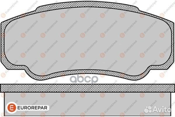 Колодки тормозные дисковые зад citroen jump