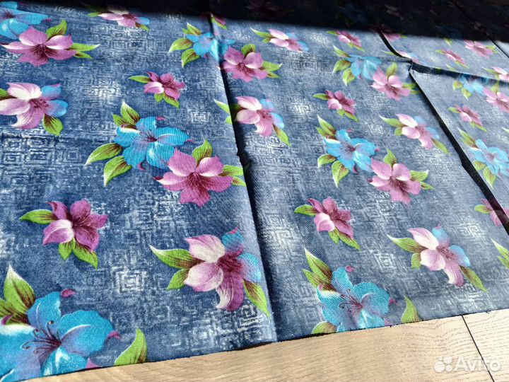 Отрез ткани ситец