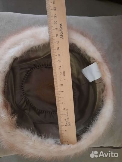 Шапка норковая СССР состояние