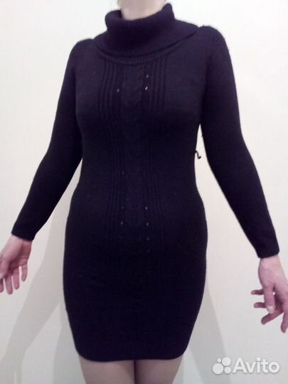Платье-свитер 44-46 р-р