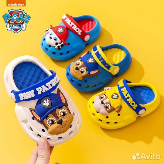 Сабо детские Щенячий патруль