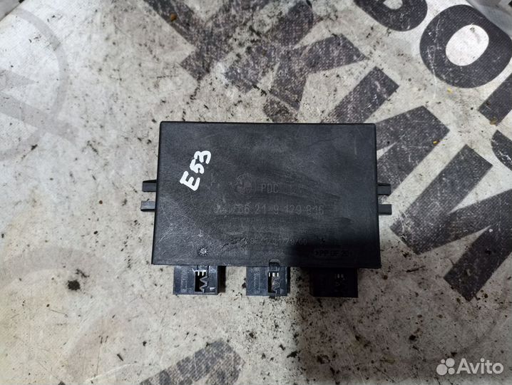 Блок управления парктроником BMW E53