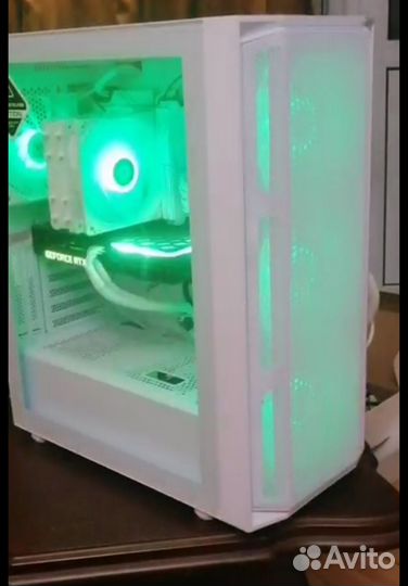 Белый игровой пк i5 12400f 3060ti 32gb DDR4