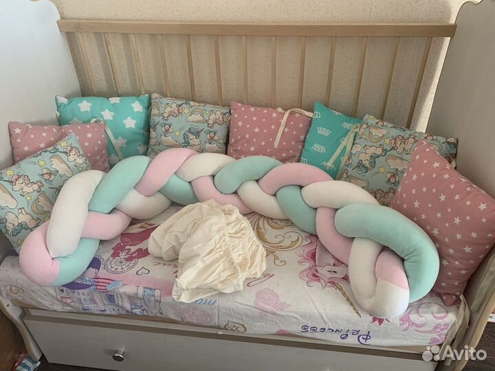 Бортики в кроватку