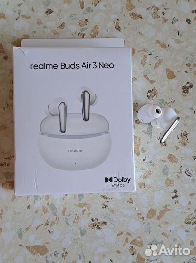 Наушники бесп-ные realme Buds Air 3 Neo без кейса