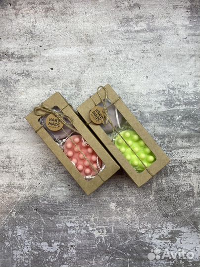 Массажное мыло ручной работы, подарочные наборы