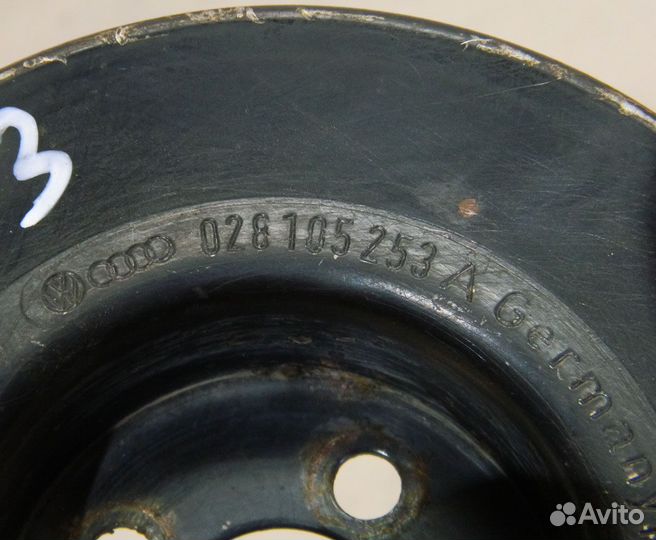Шкив коленвала VW Passat B3 028105253A