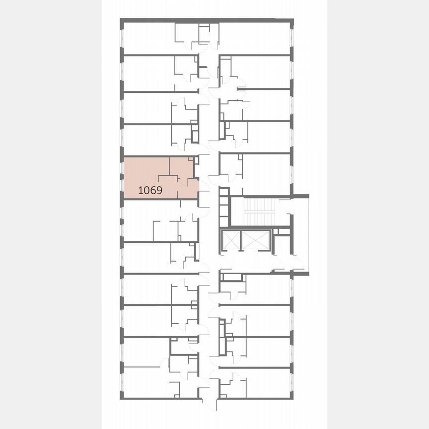 Апартаменты-студия, 27,2 м², 6/17 эт.