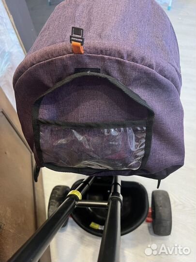 Велосипед коляска с ручкой