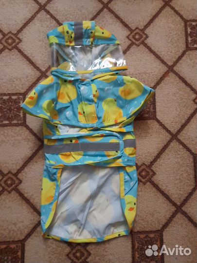 Курточка-дождевик для собачки