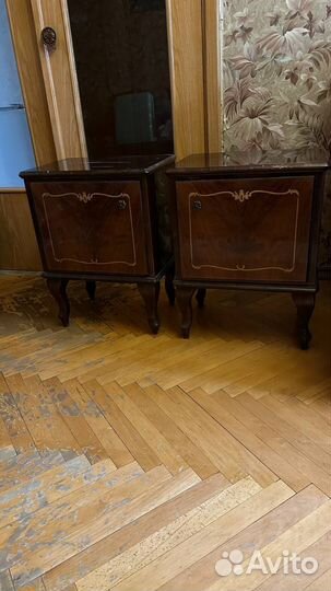 Тумбочка прикроватная Веленце 2, винтаж Венгрия