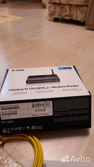 Wifi роутер D link