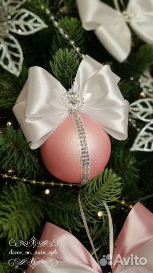 Шарики на елку ручная работа