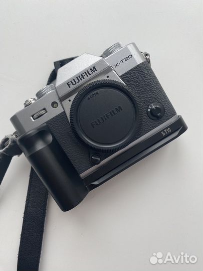 Фотоаппарат fujifilm xt20 silver