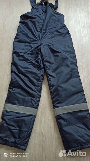 Спецодежда полукомбинезон зимний