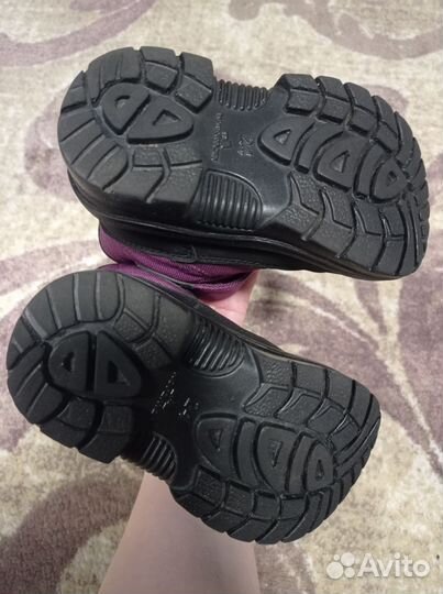 Ботинки зимние для девочки 24