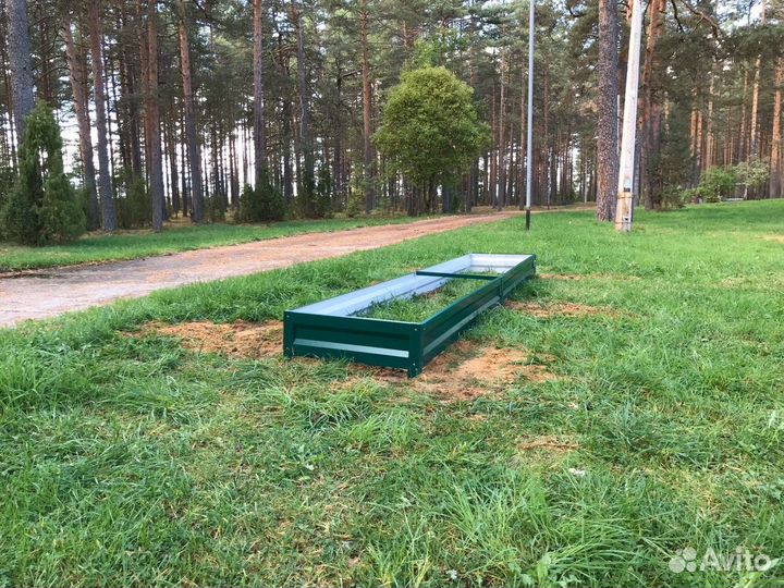 Грядки оцинкованные с полимерным покрытием