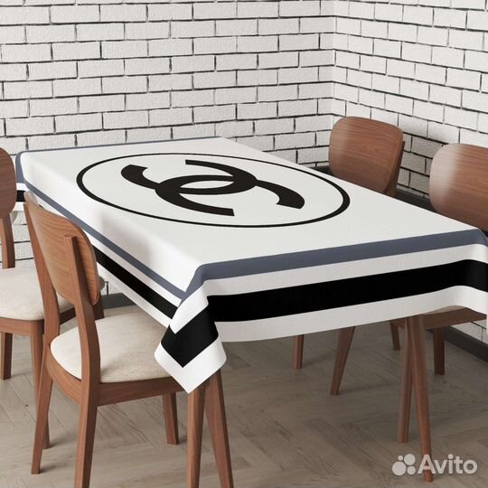 Подушка Chanel скатерть Chanel