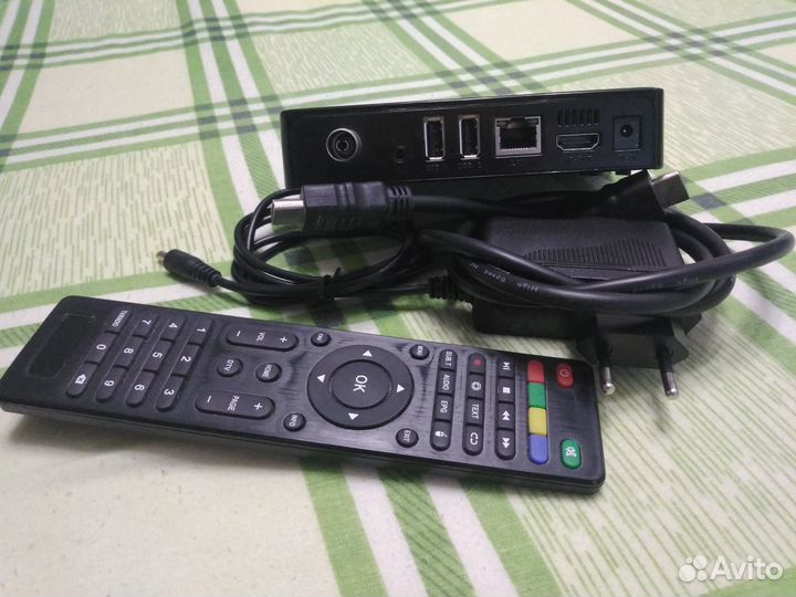 Цифровой тв тюнер DVB-T2 + iptv телевидение