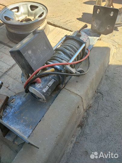 Силовой бампер с лебёдкой тлк 105,100