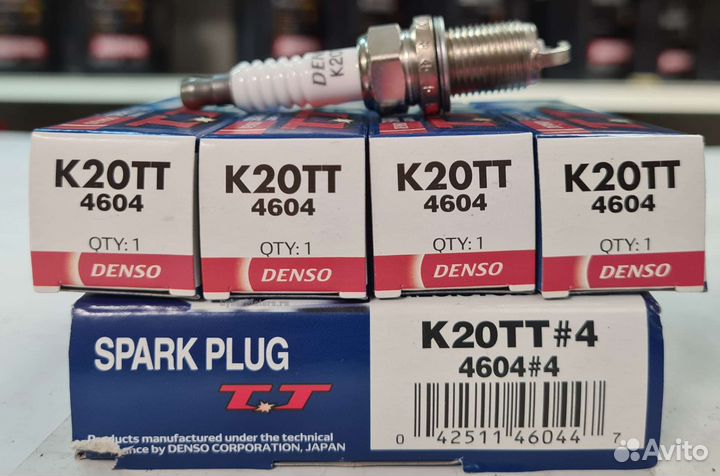 Свеча зажигания denso TT fr7dc+ 0.9