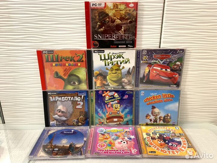 Игры для пк (PC) на CD и DVD