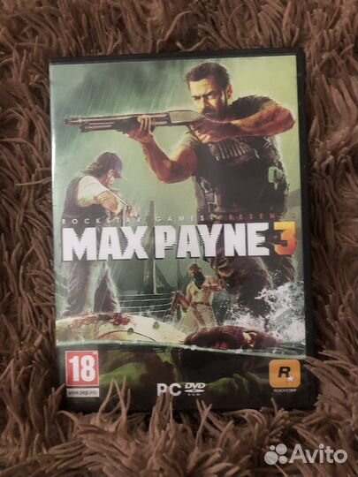 Диск с игрой Max payne3