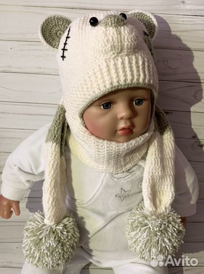 Комплект Мишка на осень-весну 44-48см