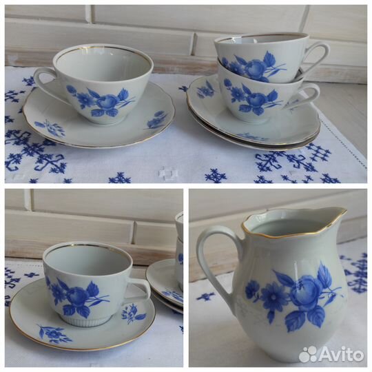 Предметы сервиза ГДР