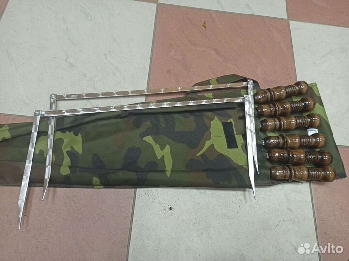 Набор шампуров 50 см.в чехле