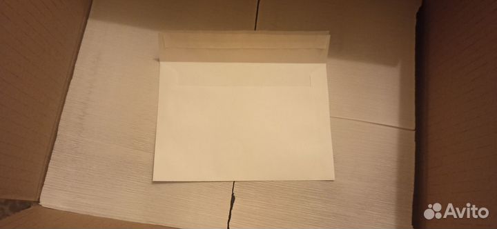 Конверты белые С6 1000шт