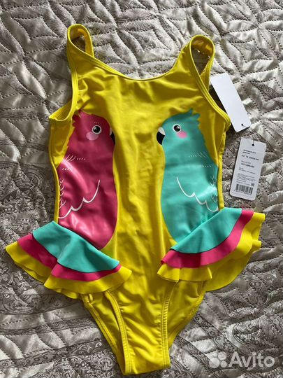 Новый Купальник для девочки 122-128